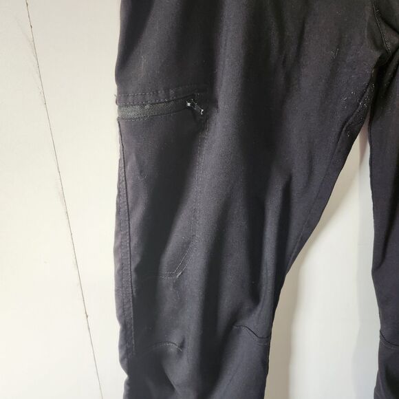 Wrangler Men’s Cargo Tek Flex Waist Hiking Pants 33x32 Black NW788NB – Outdoor - Picture 4 of 11